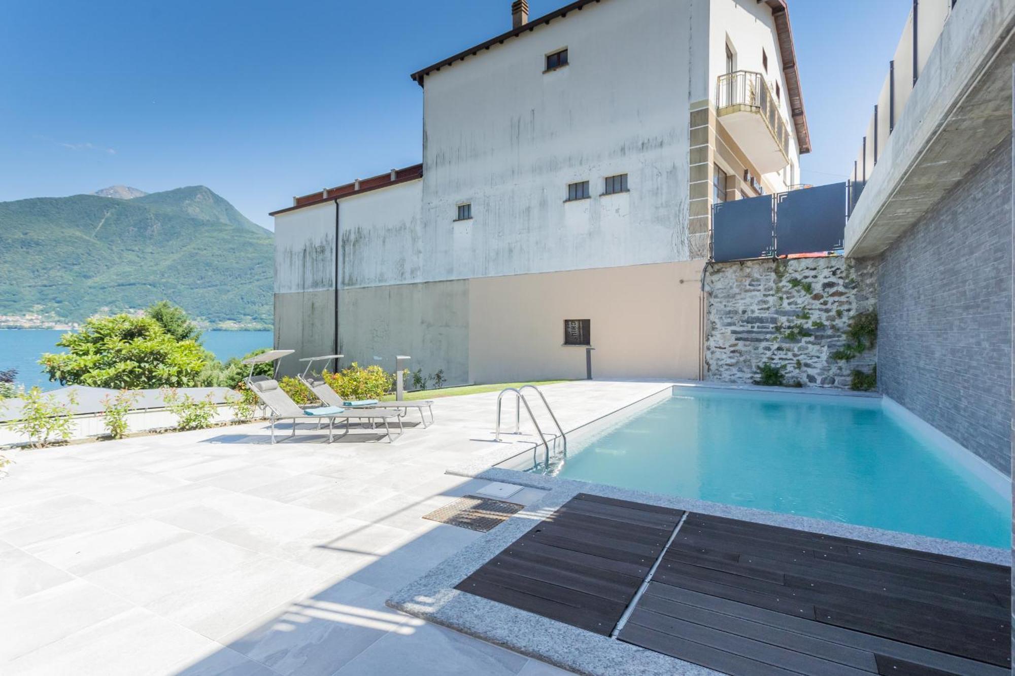 Misultin House & Swimming Pool, Luxury In Lake Como By Rent All Como Pianello Del Lario Extérieur photo
