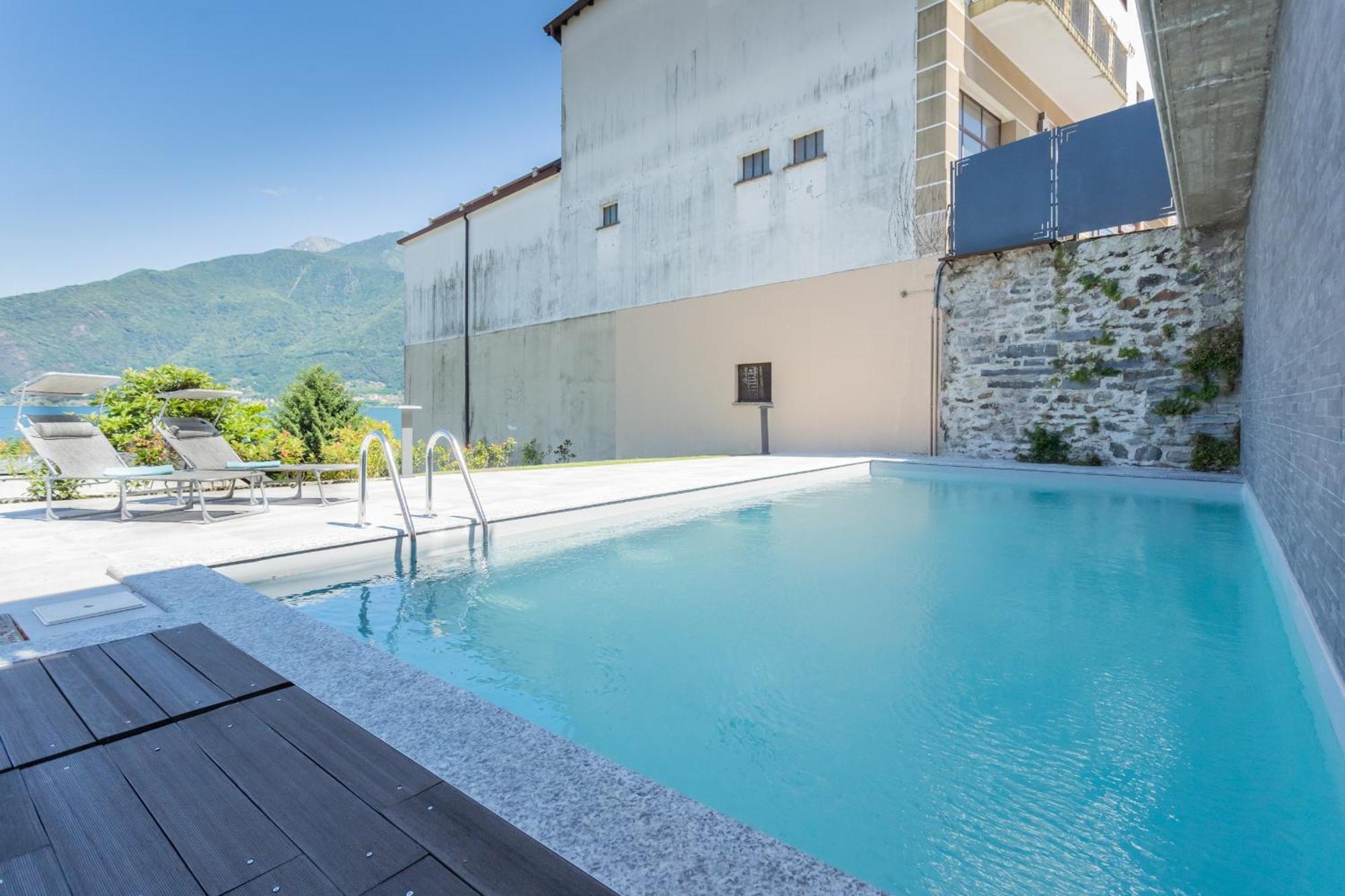 Misultin House & Swimming Pool, Luxury In Lake Como By Rent All Como Pianello Del Lario Extérieur photo